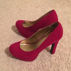 Mossimo Burgundy Heels